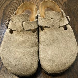 Birkenstock Boston Suede Clog